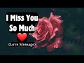 I miss you so much heartfelt love message  heart touching  deep emotions  amourquotable