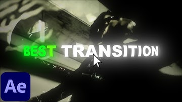 BEST Music Video Transition - After Effects Tutorial