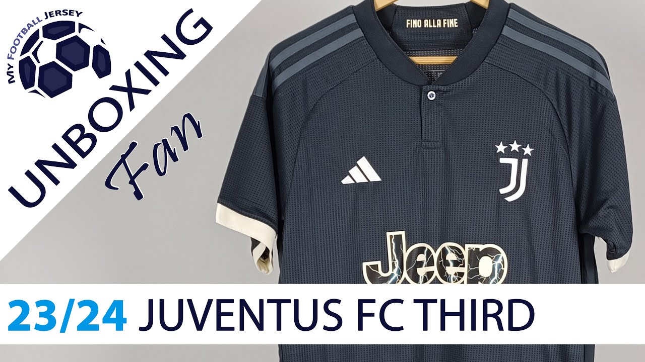 Juventus Third Jersey 23/24 (Minejerseys) Fan Version Unboxing