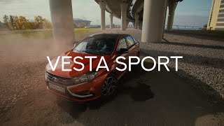 Жарим на обновленной Lada Vesta Sport ( Лада Веста спорт)