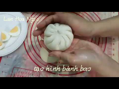 Cách Nặn Bánh Bao - Tạo hình bánh bao. Công thức bánh bao