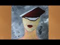 How To Paint Easy Portrait | Acrylic Painting For Beginners