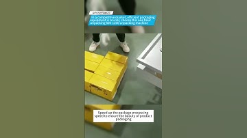Efficient packaging equipment is crucial, choose this one hour unpacking 800-1200 unpacking machine