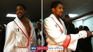EXCLUSIVE: Anthony Joshua raw backstage footage after victory over Andy Ruiz Jr