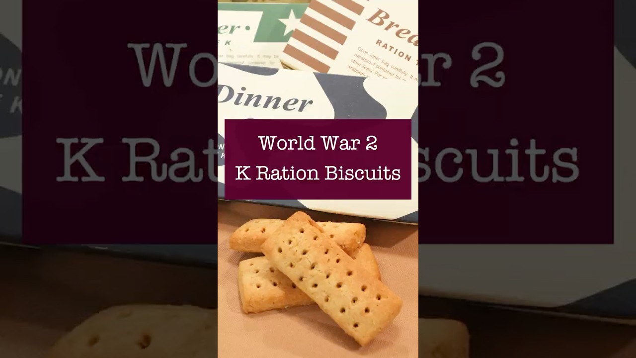 K Ration Defense Biscuits from World War 2