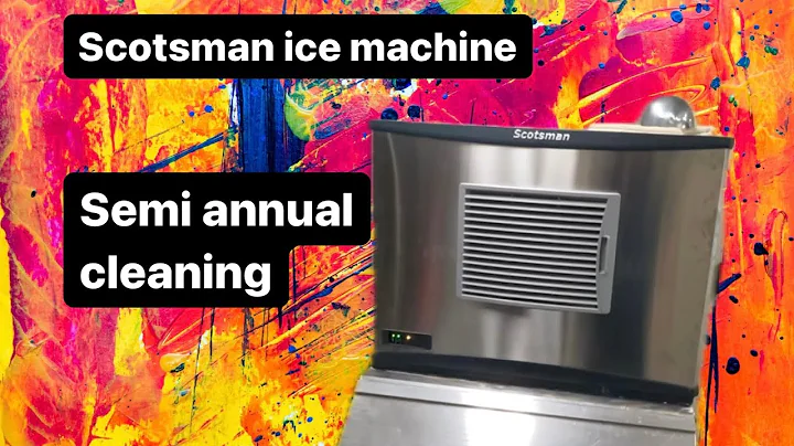 ¡Descubre cómo limpiar tu máquina de hielo Scotsman!