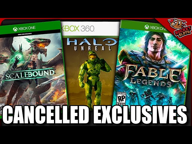 45 Minutes of Lost and Canceled Xbox Exclusive Games From Every Console -  YouTube