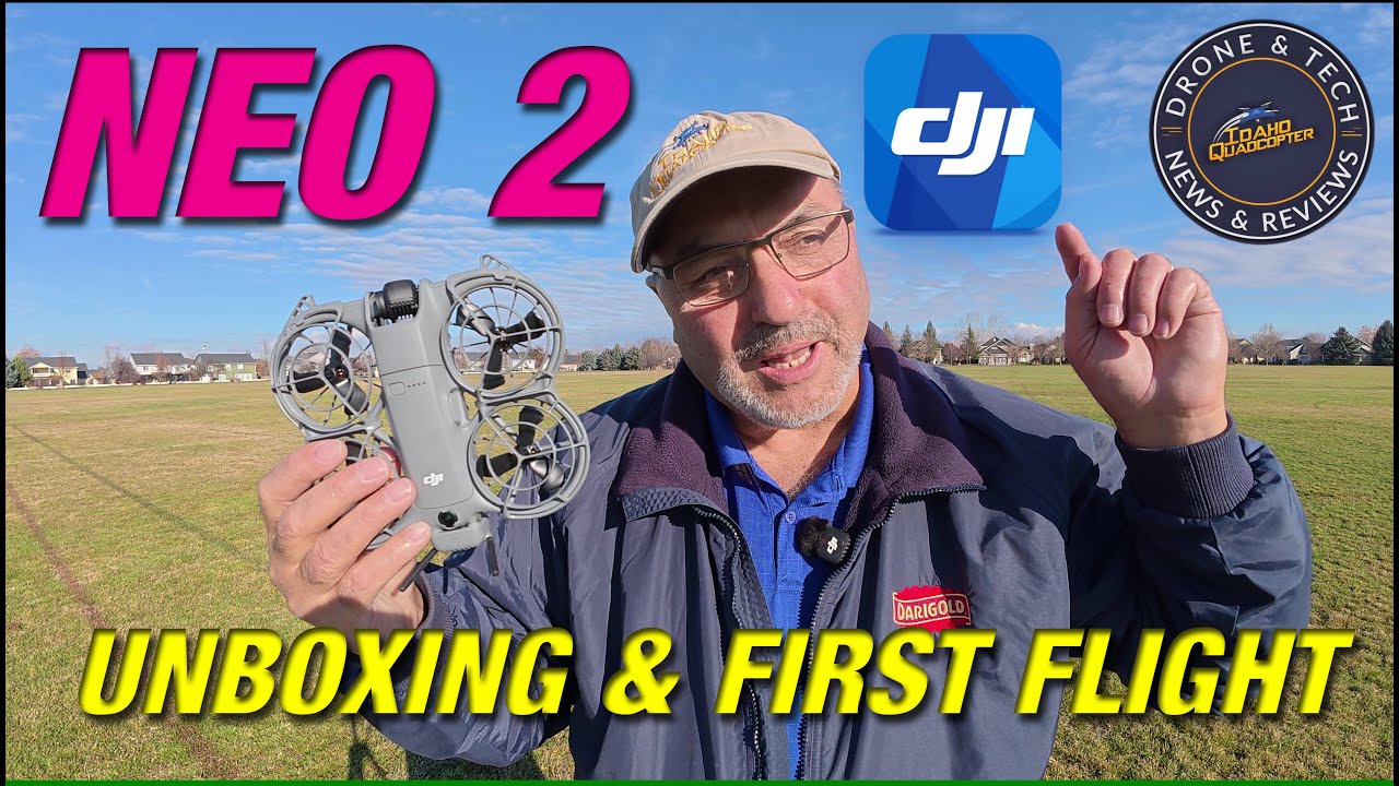 DJI Neo 2 — первый полет и распаковка — это весело!