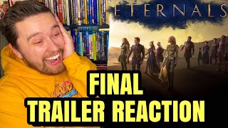 Eternals Final Trailer Reaction | Marvel Studios (This Looks INCREDIBLE)