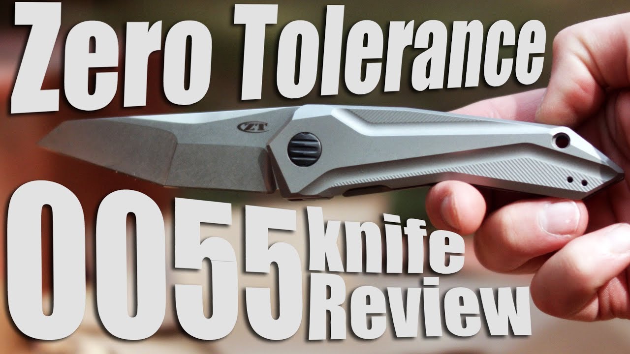 Zero Tolerance 0055 Knife Review. A ZT and GTC (Gus T. Cecchini