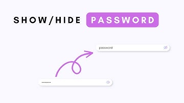 Show and hide password using jquery 2022 | With Source Code