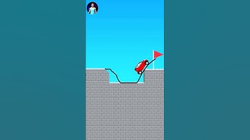 Draw Bridge Game 🤯🚗 - Android Gameplay  #shorts