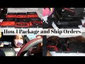 ENTREPRENEUR LIFE: How I Package and Ship Orders From My Room! | Very Detailed | Lou xoxo