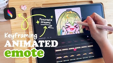 ANIMATING a SHY Emote on IPAD with Procreate Dreams