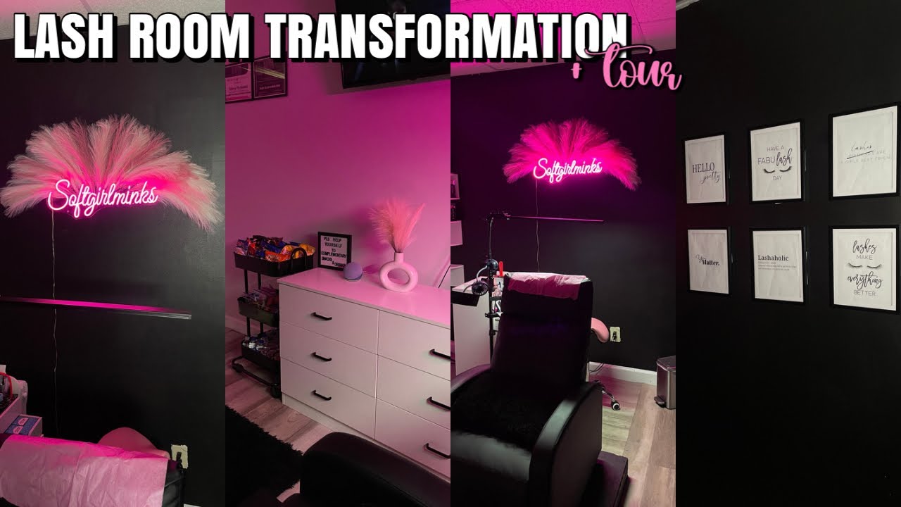 $1000 LASH ROOM TRANSFORMATION + TOUR ✮