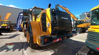2022 Hyundai HL 960 A Wheel Loader Walkaround ATEST Expo IEC