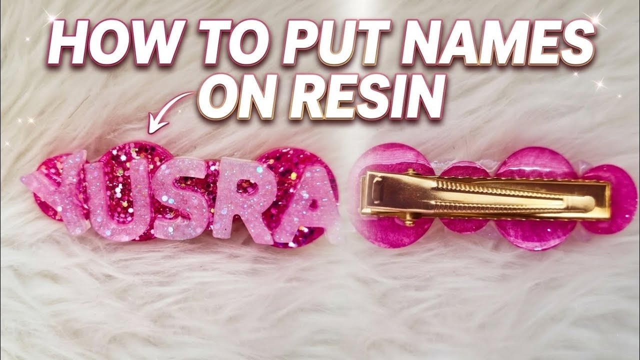 How To Include Names HOW TO PUT NAMES ON RESIN ?🤔BEGINNERS TUTORIAL STEP BY STEP 💚 - YouTube