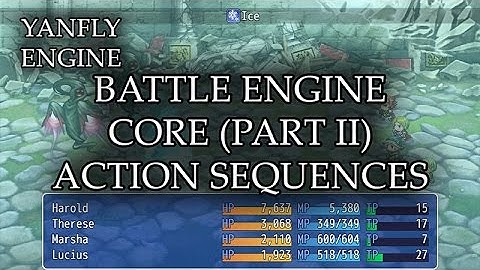 YEP.3b - Battle Engine Core (Part II) Action Sequences - RPG Maker MV