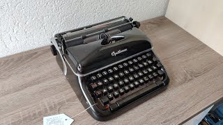 Optima Elite 3 1957 Schreibmaschine