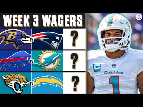 Nfl week 3 best wagers: expert picks, odds & predictions for top games | cbs sports hq
