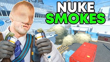 Must Know CS2 Nuke Smokes (2025)