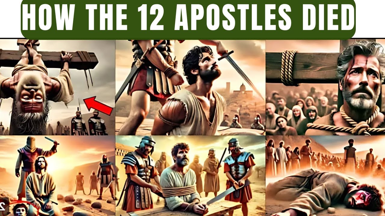 How 12 Disciples of Jesus Were Murdered | Shocking Sacrifice for the ...