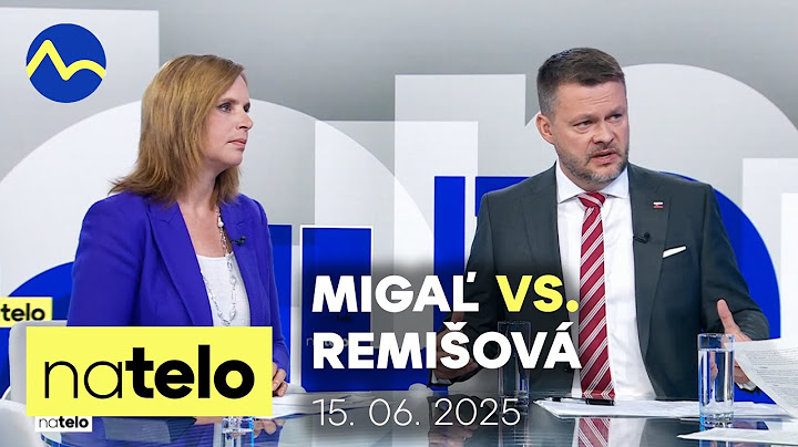 Samuel Migaľ (nezaradený) vs. Veronika Remišová (Za ľudí) | Na telo