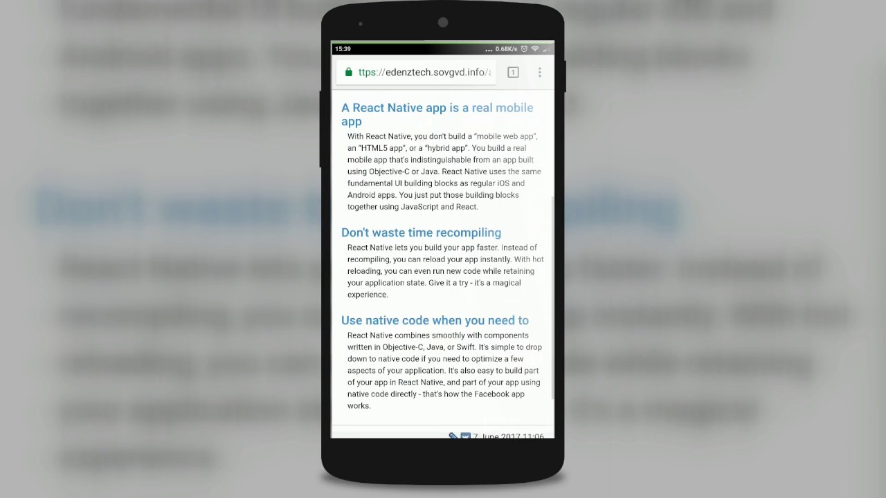 ReactNative REST API client demo - YouTube