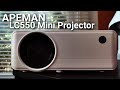 A $130 projector that's actually GOOD? | APEMAN LC550 Mini Projector Review