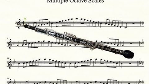 Oboe: Multiple Octave Major Scales with Metronome