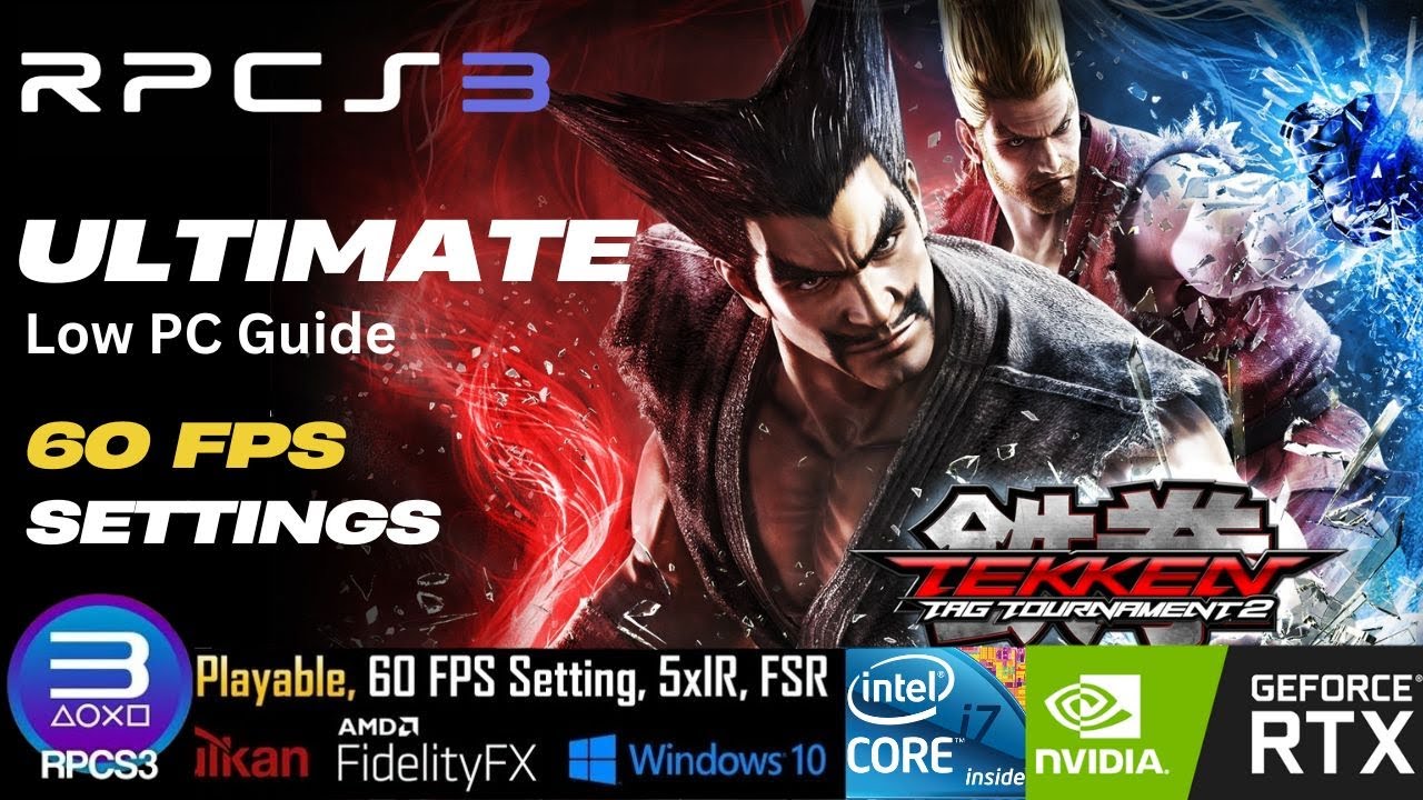Tekken Tag 2 Best Settings on PC | TTT2 RPCS3 [60FPS] PC Gameplay *100% ...