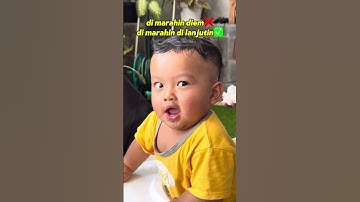 siapa yang ngajarin nak 😬