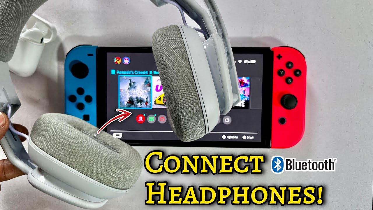 Nintendo Switch OLED: How to Connect Bluetooth Headphones