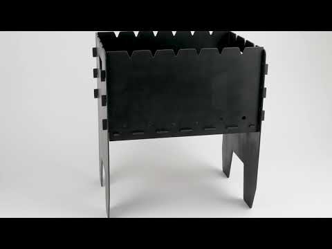 Мангал разборный туристический на 6 шампуров (толщина стенок 3 мм)