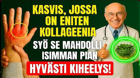 Hyvästi käsien pistely ja heikot jalat! 8 KOLLAGEENIRIKASTA vihannesta, joita sinun tulisi syödä