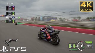 MotoGP 24 - Fabio Quartararo GP USA (AUSTIN) - Gameplay ITA - PS5 4K 60FPS