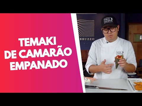 COMO FAZER TEMAKI DE CAMARÃO