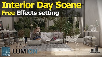 Lumion 11 Free Effects - Realistic Interior render tutorial