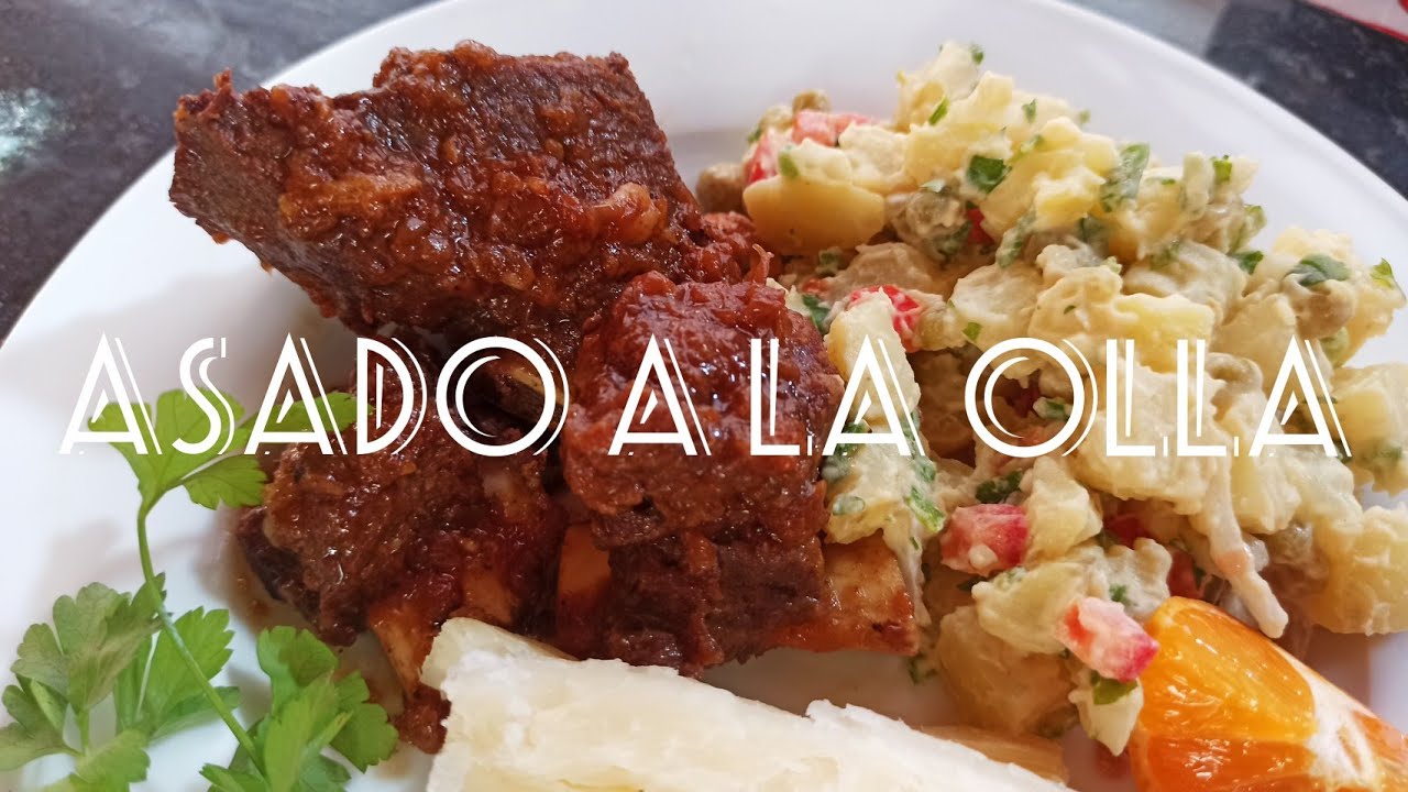 COSTILLA DE RES A LA OLLA A PRESIÓN