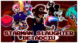 STARMAN SLAUGHTER but every turn a different cover is used - (STARMAN SLAUGHTER BETADCIU)