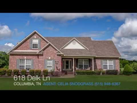618 Delk Ln, Columbia, TN home video tour