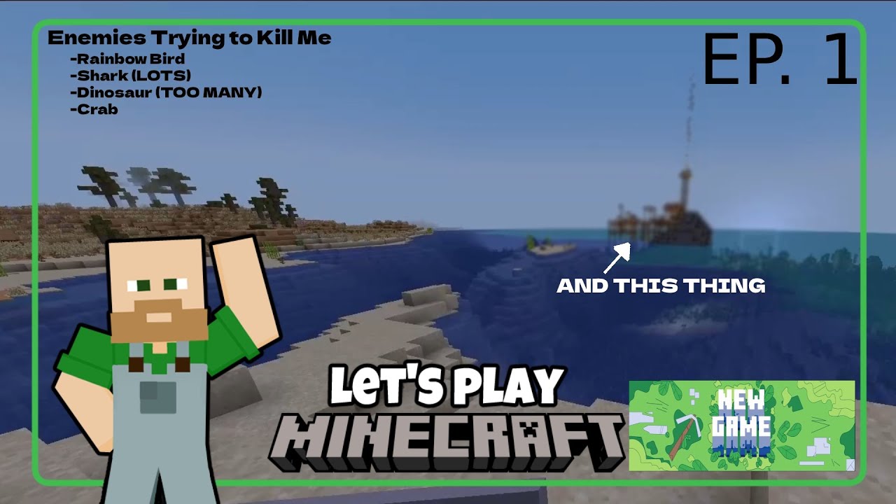 "EVERYTHING IS TRYING TO KILL ME" New Game Modpack Minecraft 1.20 EP. 1 ...