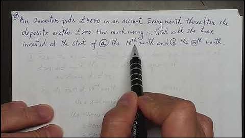 A-Level Math Chap3 Section8 (Modelling With Series)