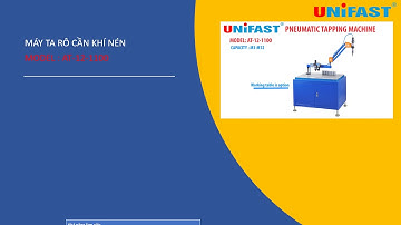 Máy ta rô khí nén cầm tay tiện lợi AT-12-1100 hiệu UNIFAST