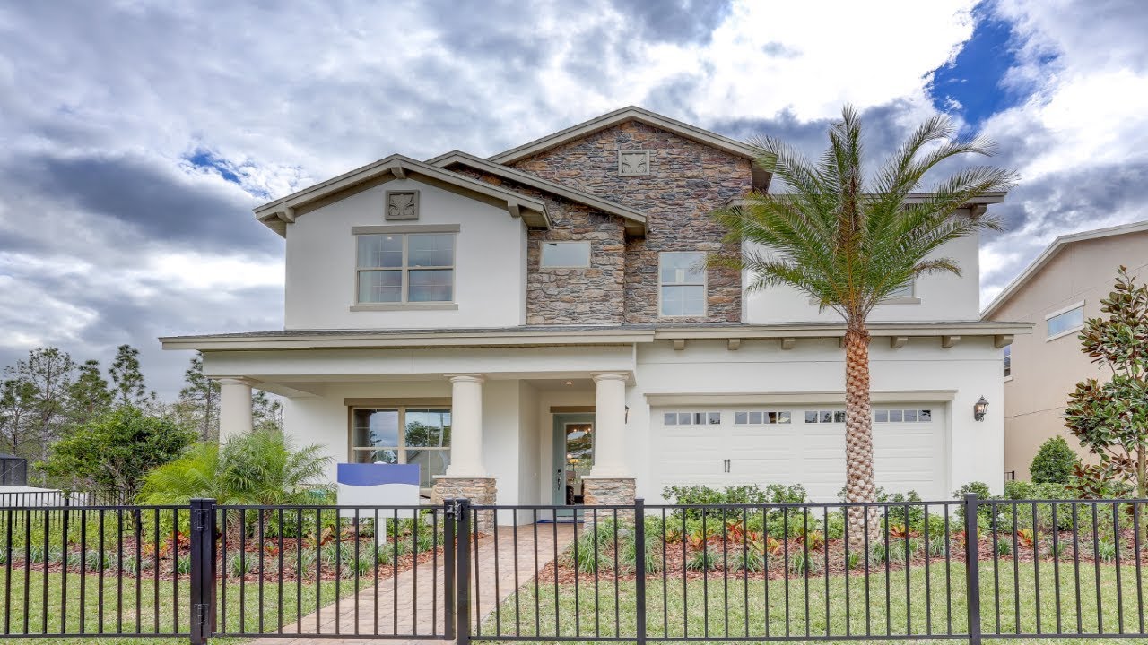 Orlando New Homes Alafaya Pinehurst Model Orlando Home Finders