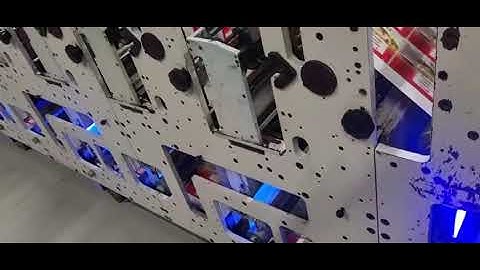 Mark Andy 2200 with UV LED curing system