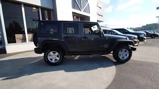 2017 Jeep Wrangler Unlimited Sport | Granite Crystal Metallic | | Mt Vernon | Skagit