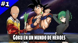 ¿Qué HUBIERA pasado si GOKU CAÍA EN ONE PUNCH MAN? 🐲 - CAPÍTULO 1☑️