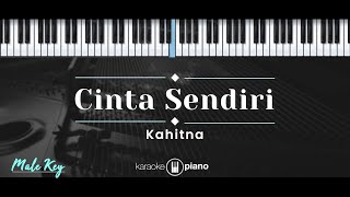 Cinta Sendiri – Kahitna (KARAOKE PIANO - MALE KEY)