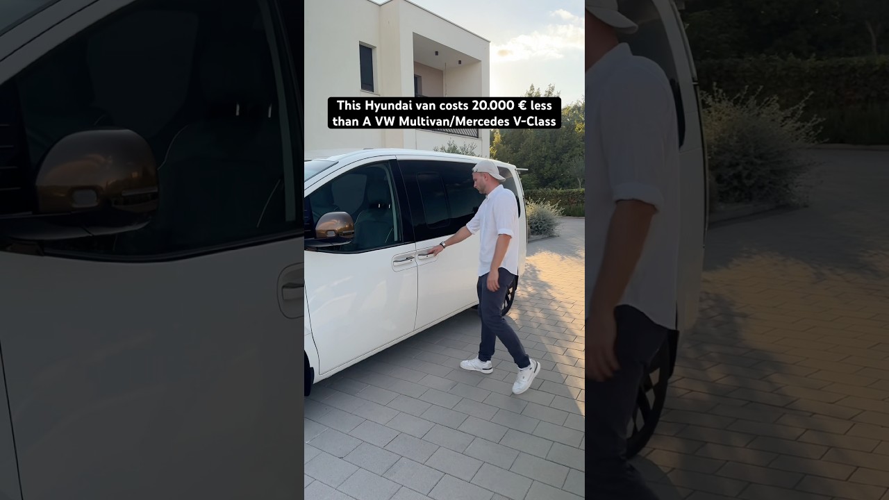 Hyundai Staria over Multivan & V-Class? 
